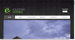 Desktop Screenshot of eastonhomes.com