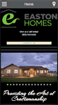 Mobile Screenshot of eastonhomes.com